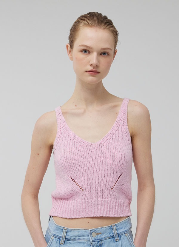 Muse Knit Top_light pink