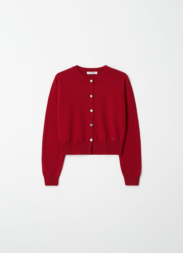 2nd / Vermont Double Cardigan_Red